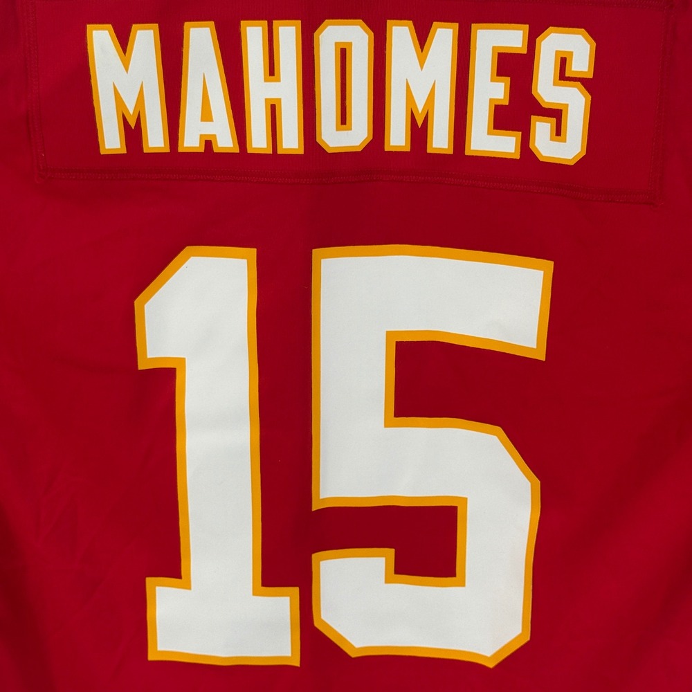 Nike Kansas City Chiefs Patrick Mahomes 15 NFL Jersey Red Mens 3XL HO209/2020